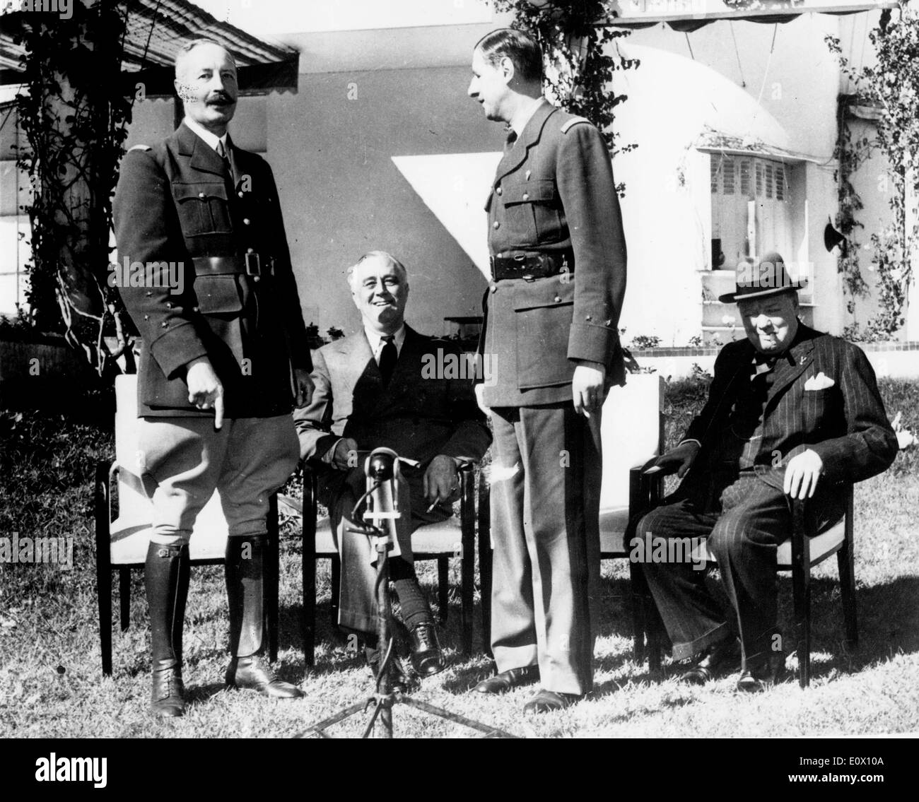 1943 Conferenza di Casablanca Foto Stock