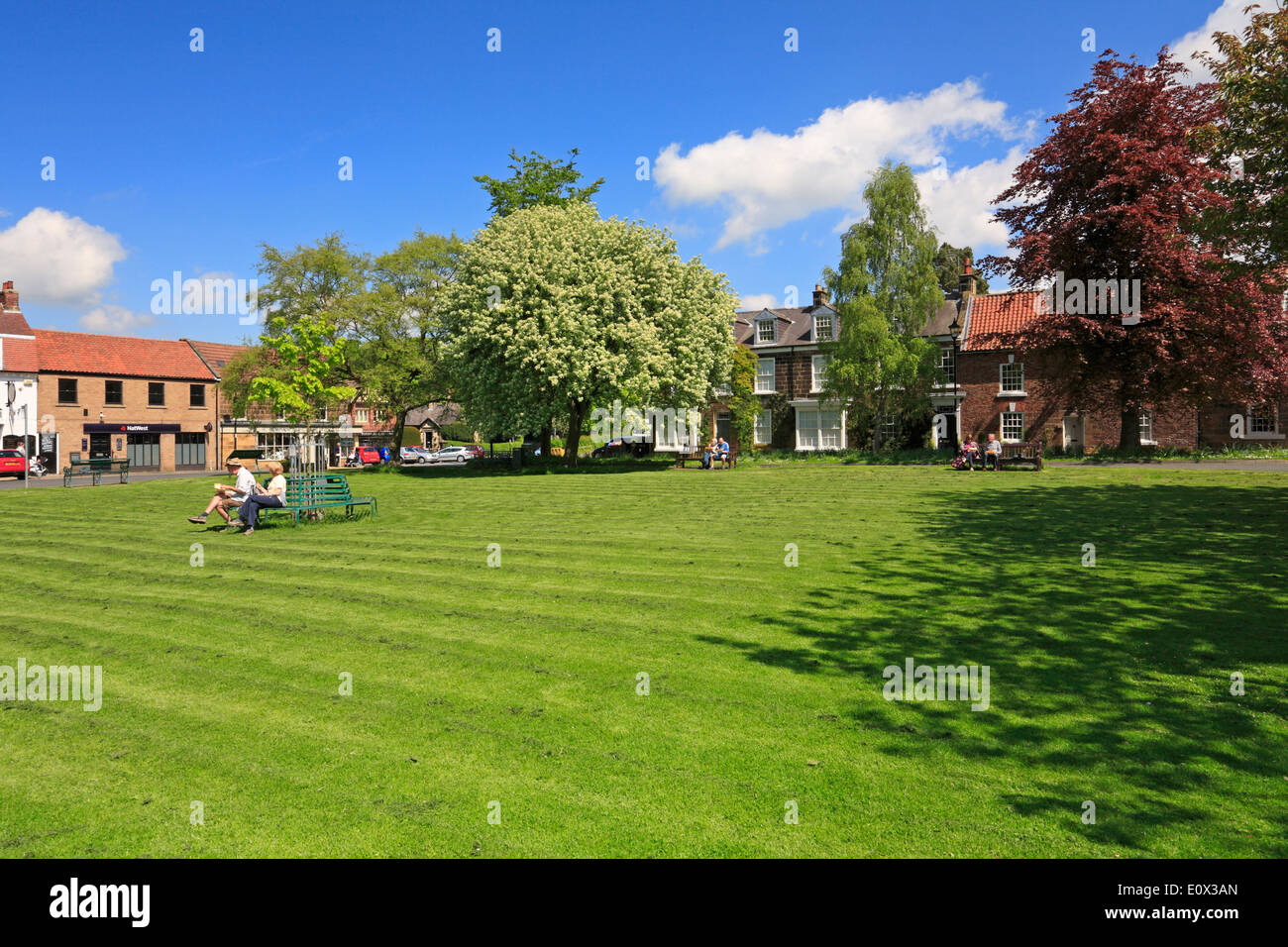 Alta Green Great Ayton North Yorkshire England Regno Unito Foto Stock