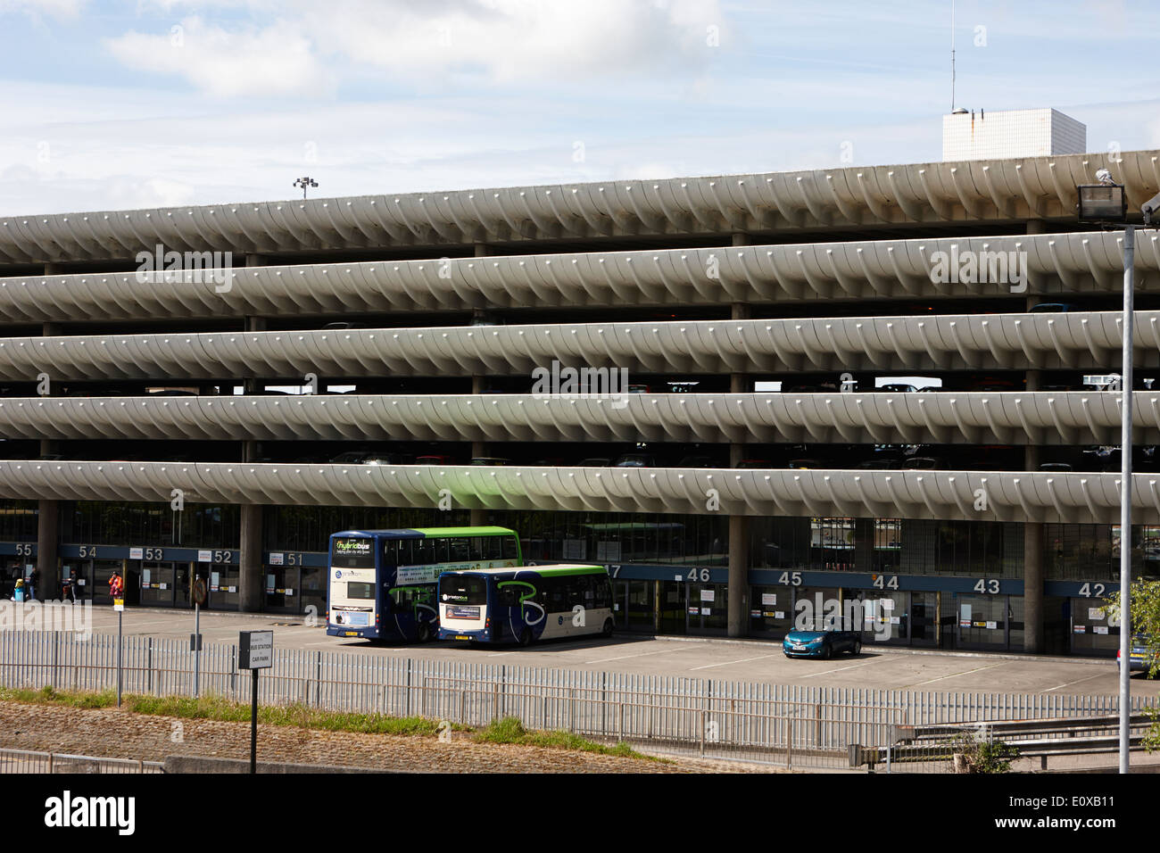 Preston stazione degli autobus England Regno Unito Foto Stock