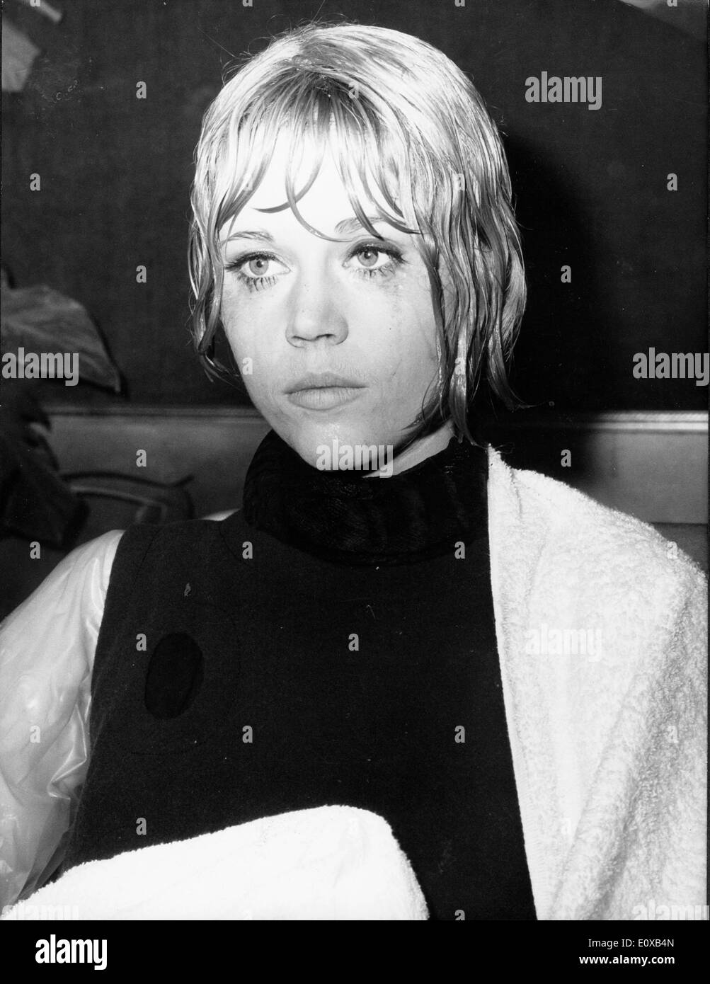 L'attrice Jane Fonda in una scena da 'La Curee' Foto Stock