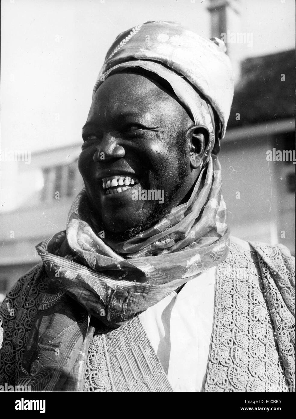 Sir Al-Hajji Ahmadu Bello per le strade di Lagos Foto Stock