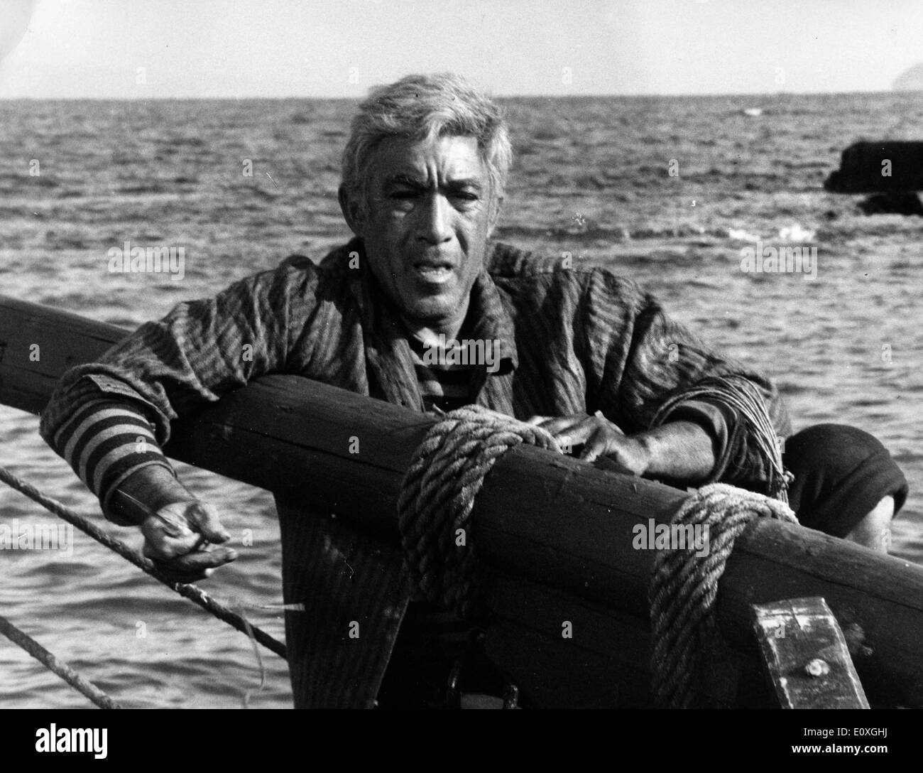 Attore Anthony Quinn in una scena del film "Rover" Foto Stock