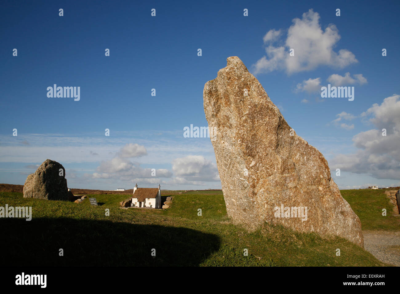 Land's End; Modello Village; Cornovaglia; Regno Unito Foto Stock