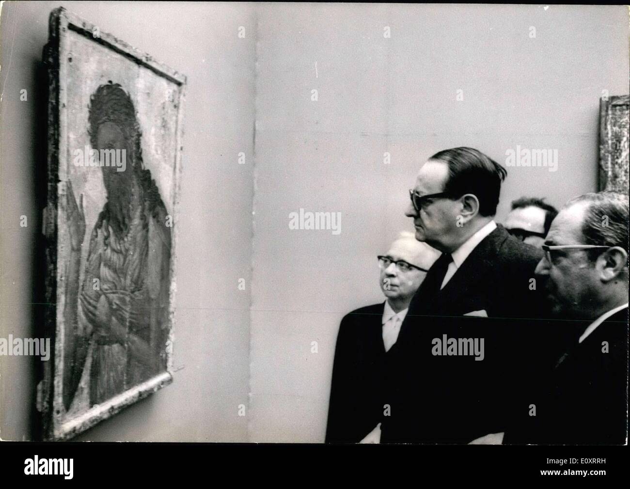 Nov. 07, 1967 - Malraux presso il Museo di Arti Decorative Foto Stock