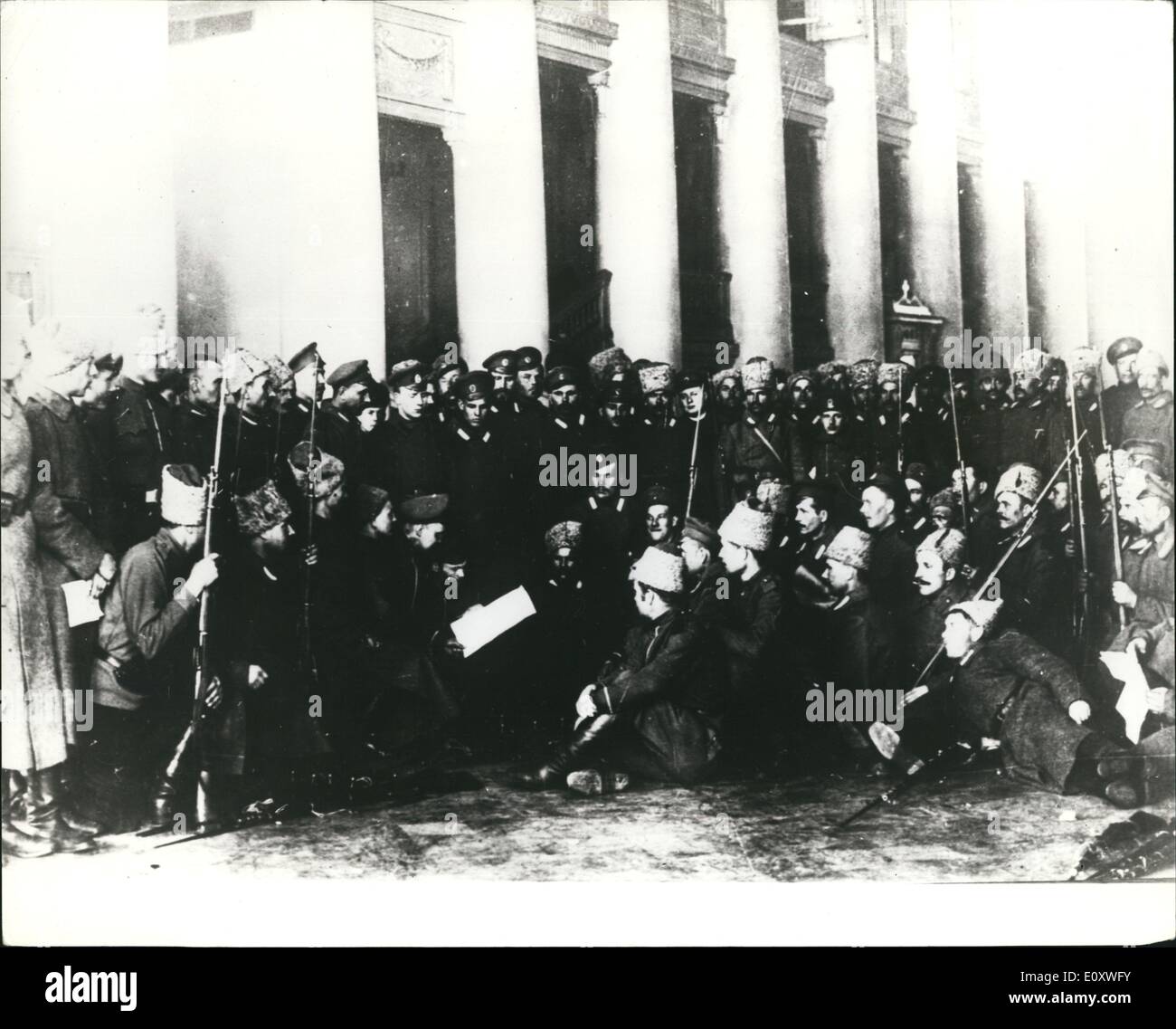 Ottobre 10, 1967 - cinquantesimo anniversario della Rivoluzione di Ottobre: Quest anno ricorre il cinquantesimo anniversario della Federazione Rivoluzione di Ottobre. Foto Stock