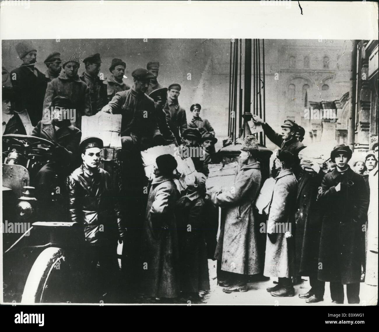 Ottobre 10, 1967 - cinquantesimo anniversario della rivoluzione di Ottobre: Quest anno ricorre il cinquantesimo anniversario della Federazione Rivoluzione di Ottobre. Foto Stock