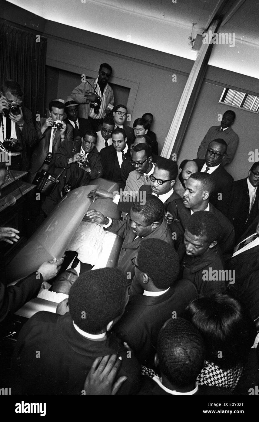 Esequie del reverendo Martin Luther King Jr. Foto Stock