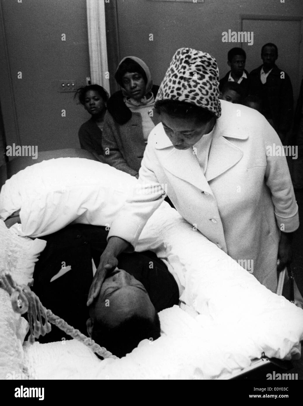 Esequie del reverendo Martin Luther King Jr. Foto Stock