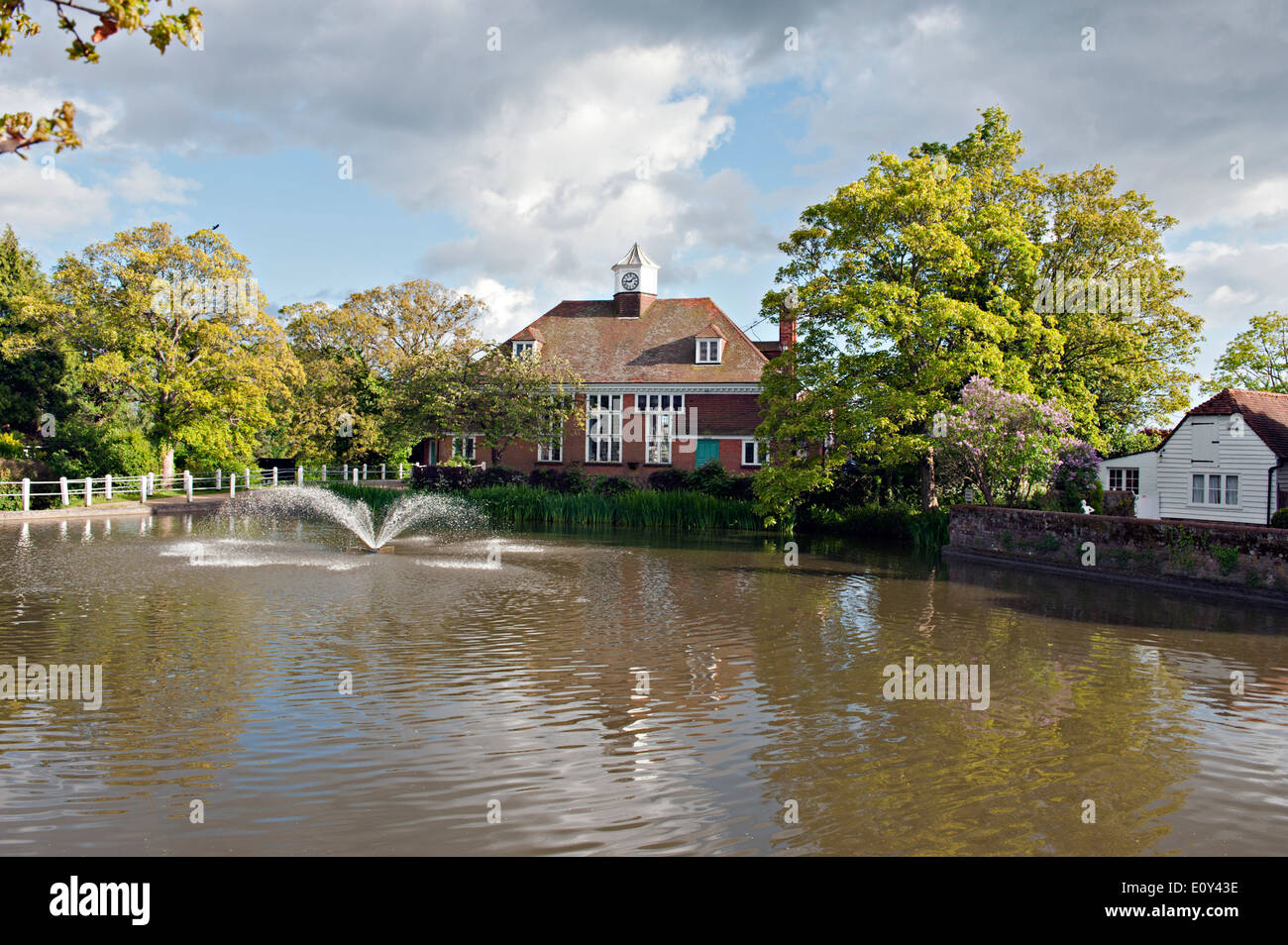 La village hall a Goudhurst, Kent, Regno Unito Foto Stock