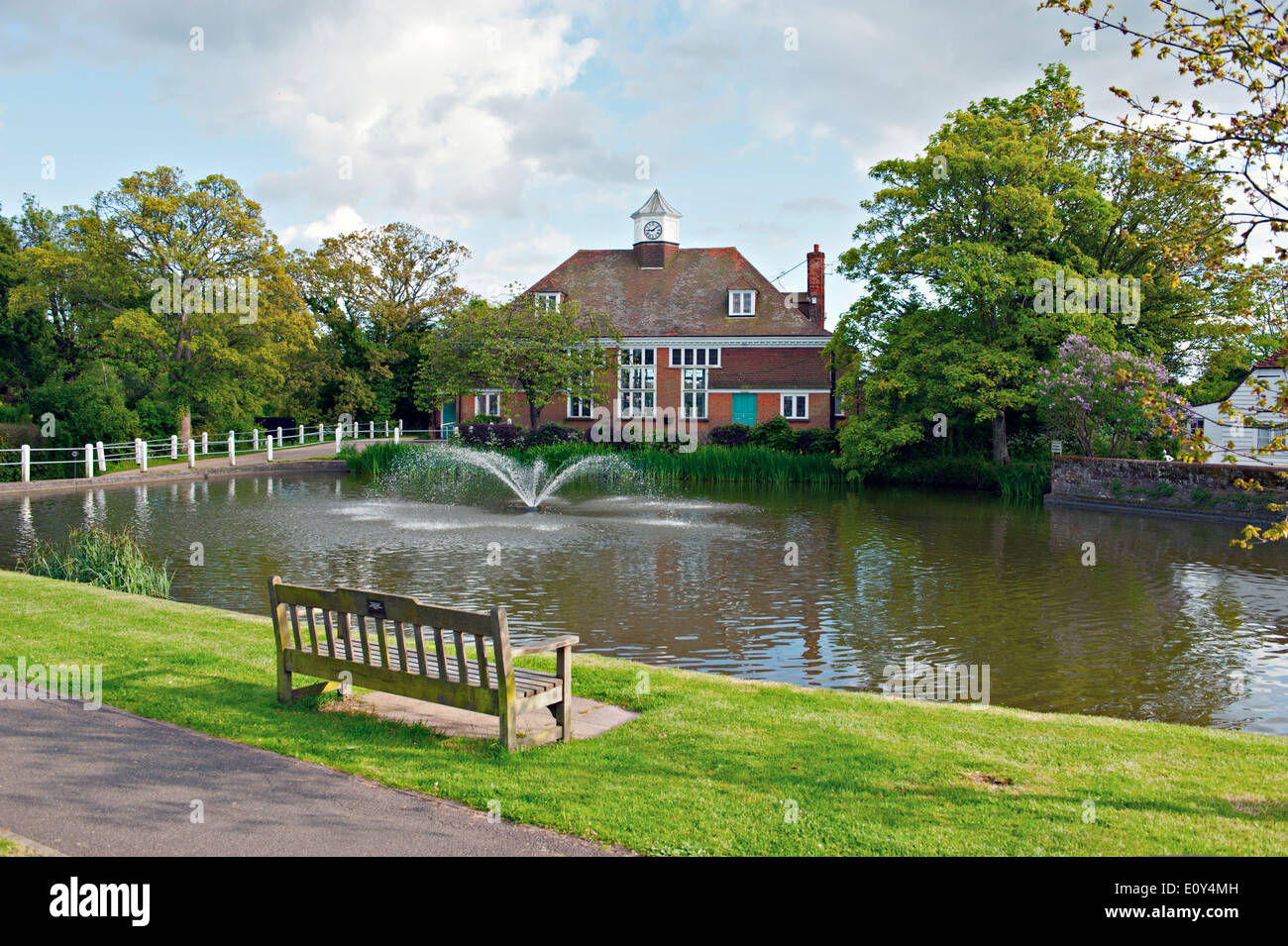 La village hall a Goudhurst, Kent, Regno Unito Foto Stock