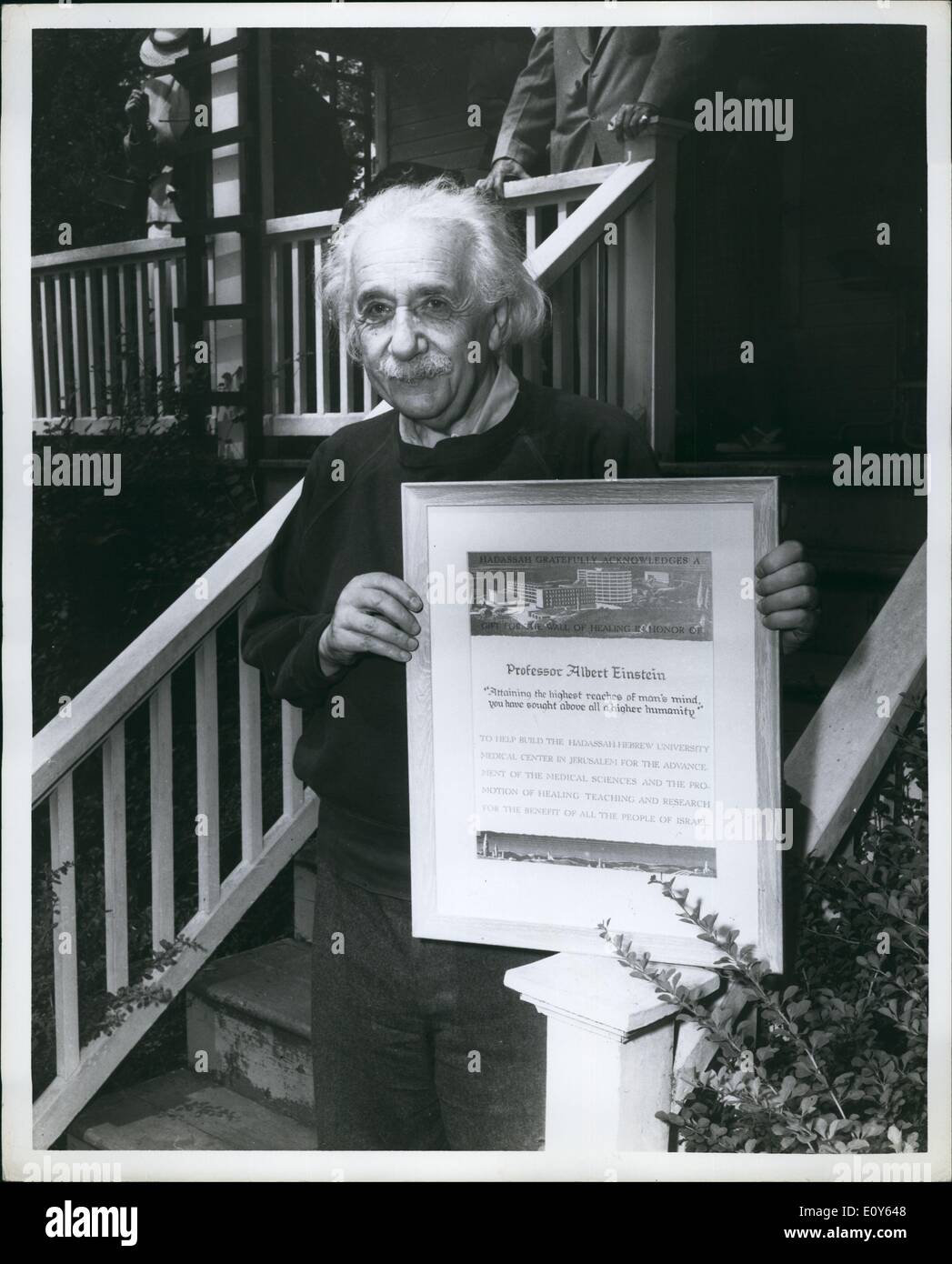 Mar 03, 1969 - Albert Einstein Foto Stock