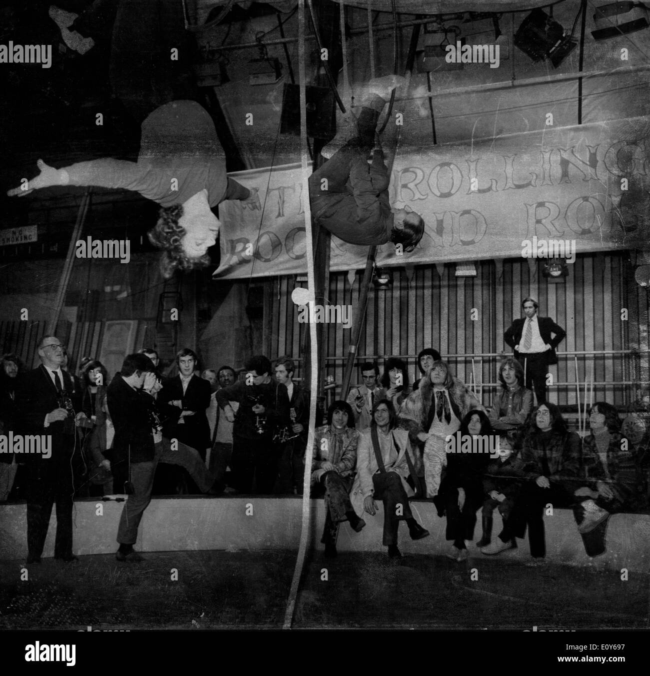 Il disco dei Rolling Stones rock and roll circus Foto Stock