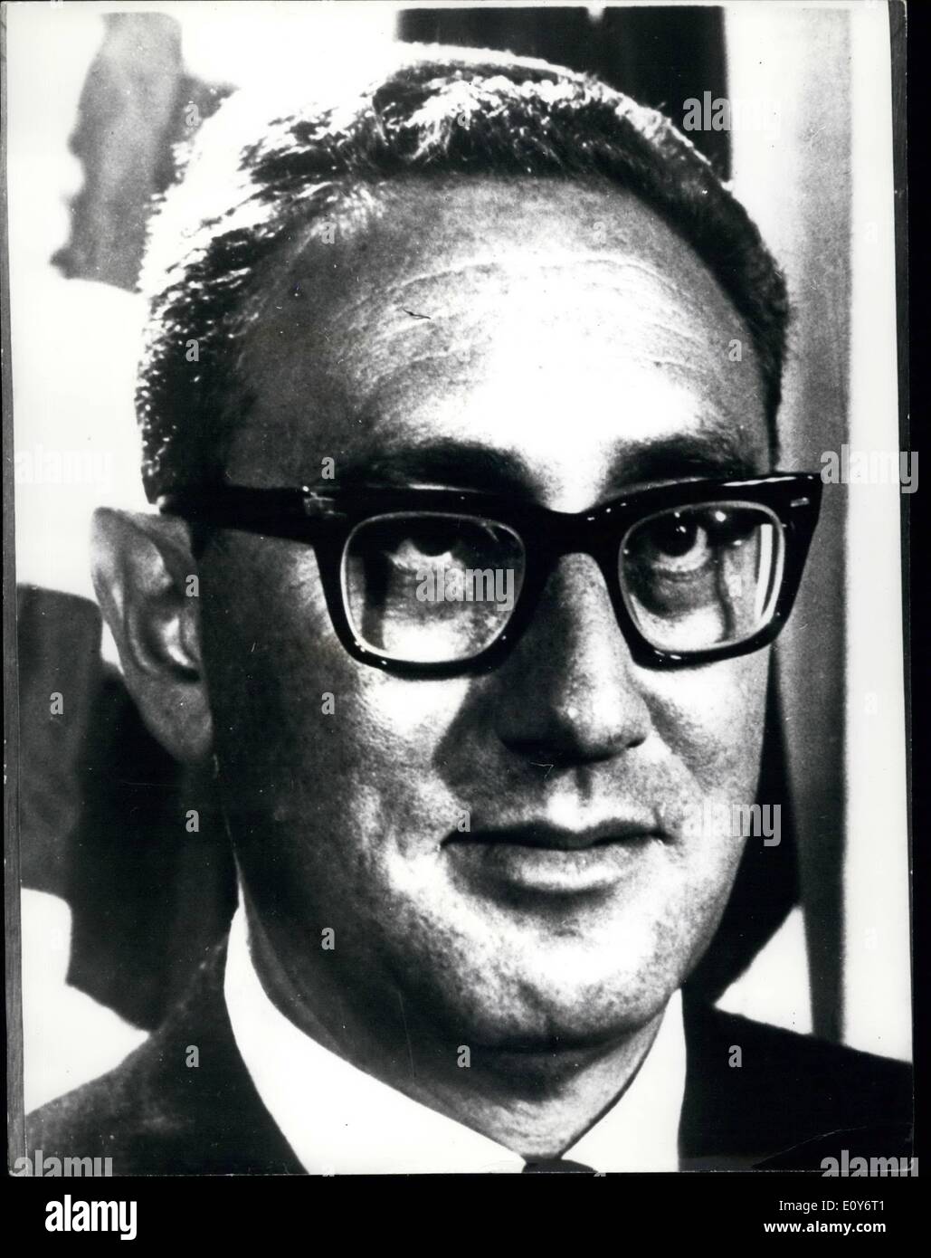 Il 12 Dic. 1968 - President-Elect Nixon nomi del suo team: neoeletto presidente Richard Nixon ha chiamato il suo team per quando egli prende ufficio Foto Stock