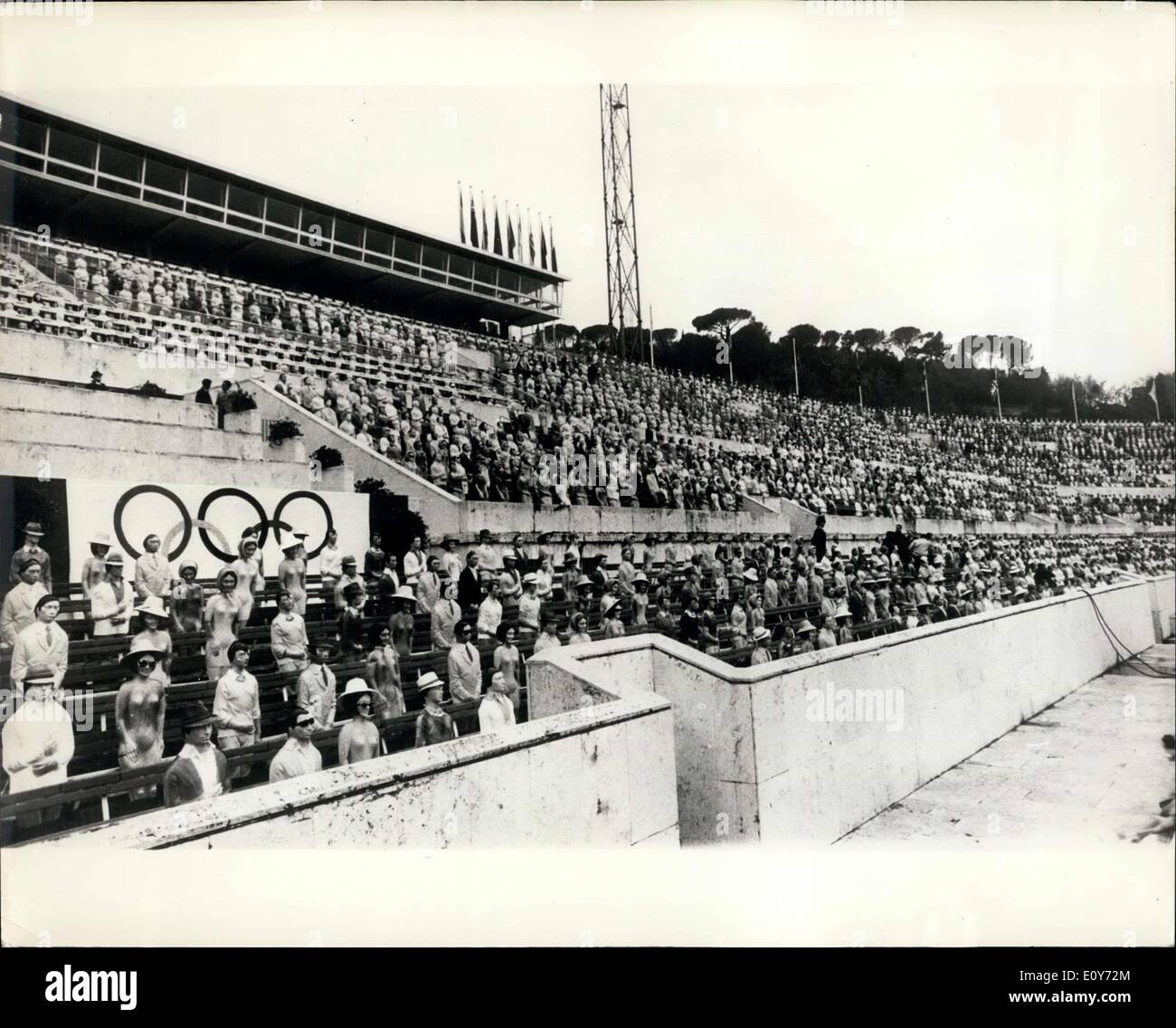 Stadio olimpico roma 1969 immagini e fotografie stock ad alta ...