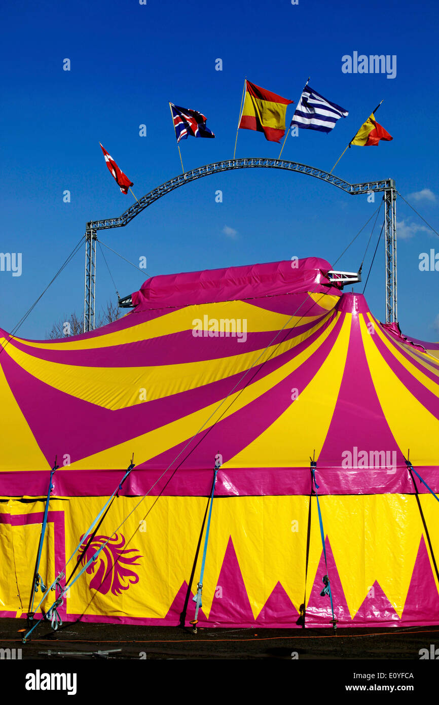 Tenda di circo Foto Stock