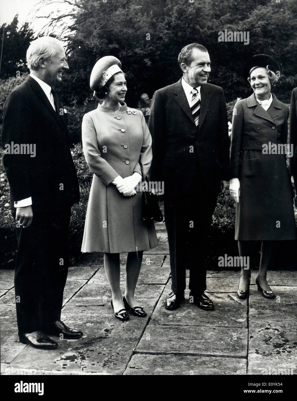 Oct 03, 1970 - Londra, Inghilterra, Regno Unito - Richard Nixon Gennaio 9, 1913 Ð 22 aprile 1994 è stato il trentasettesimo presidente del Foto Stock