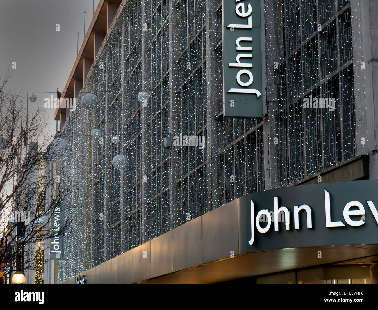 Europa, Regno Unito, Inghilterra, Oxford Street John Lewis Foto Stock