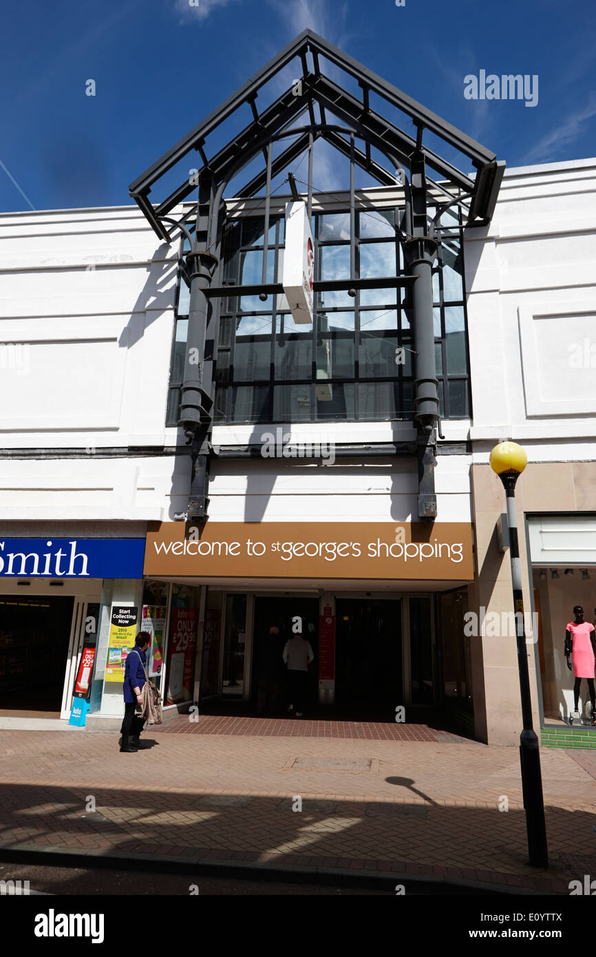 St georges shopping center Preston LANCASHIRE REGNO UNITO Foto Stock
