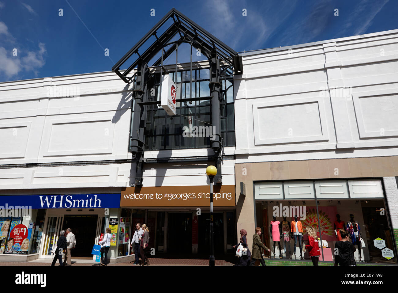 St georges shopping center Preston LANCASHIRE REGNO UNITO Foto Stock