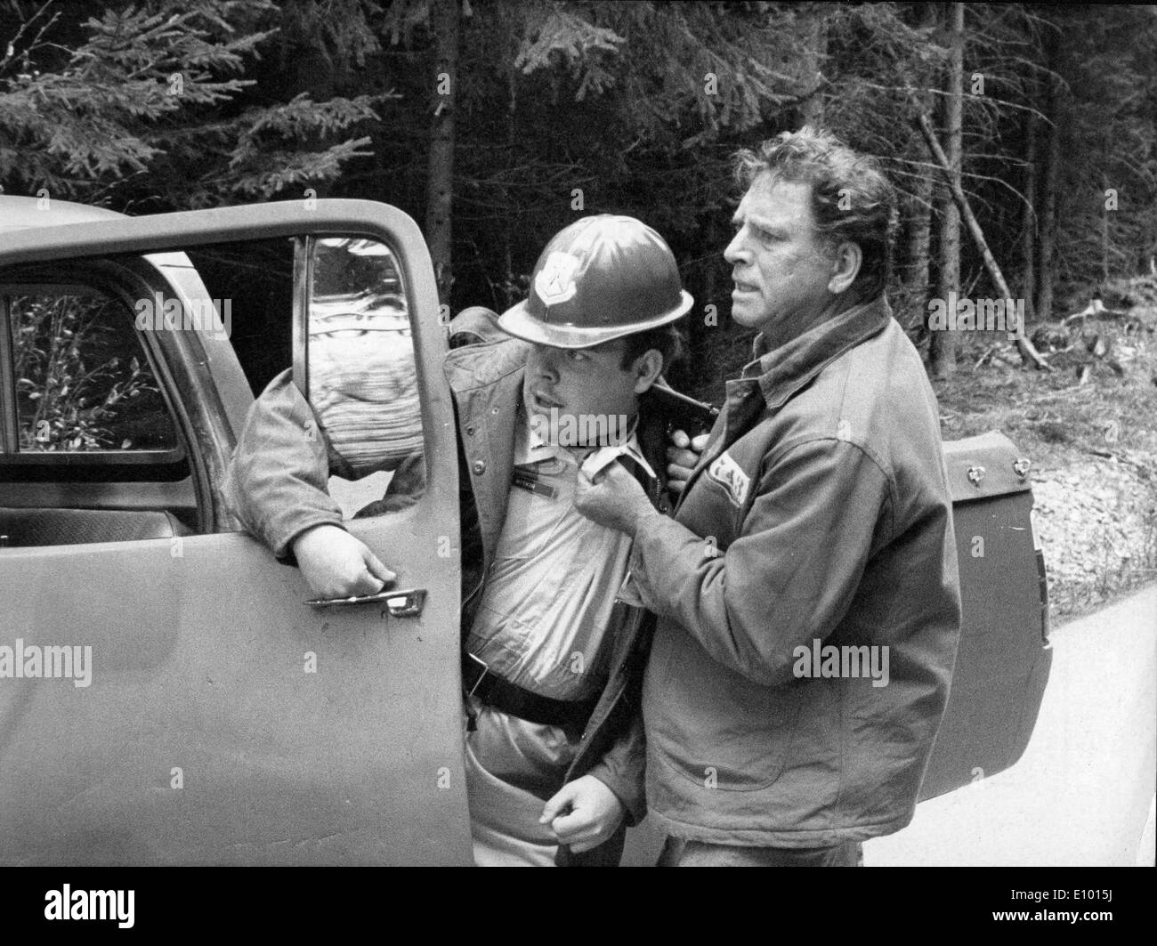 Attore Burt Lancaster nella scena del film Foto Stock