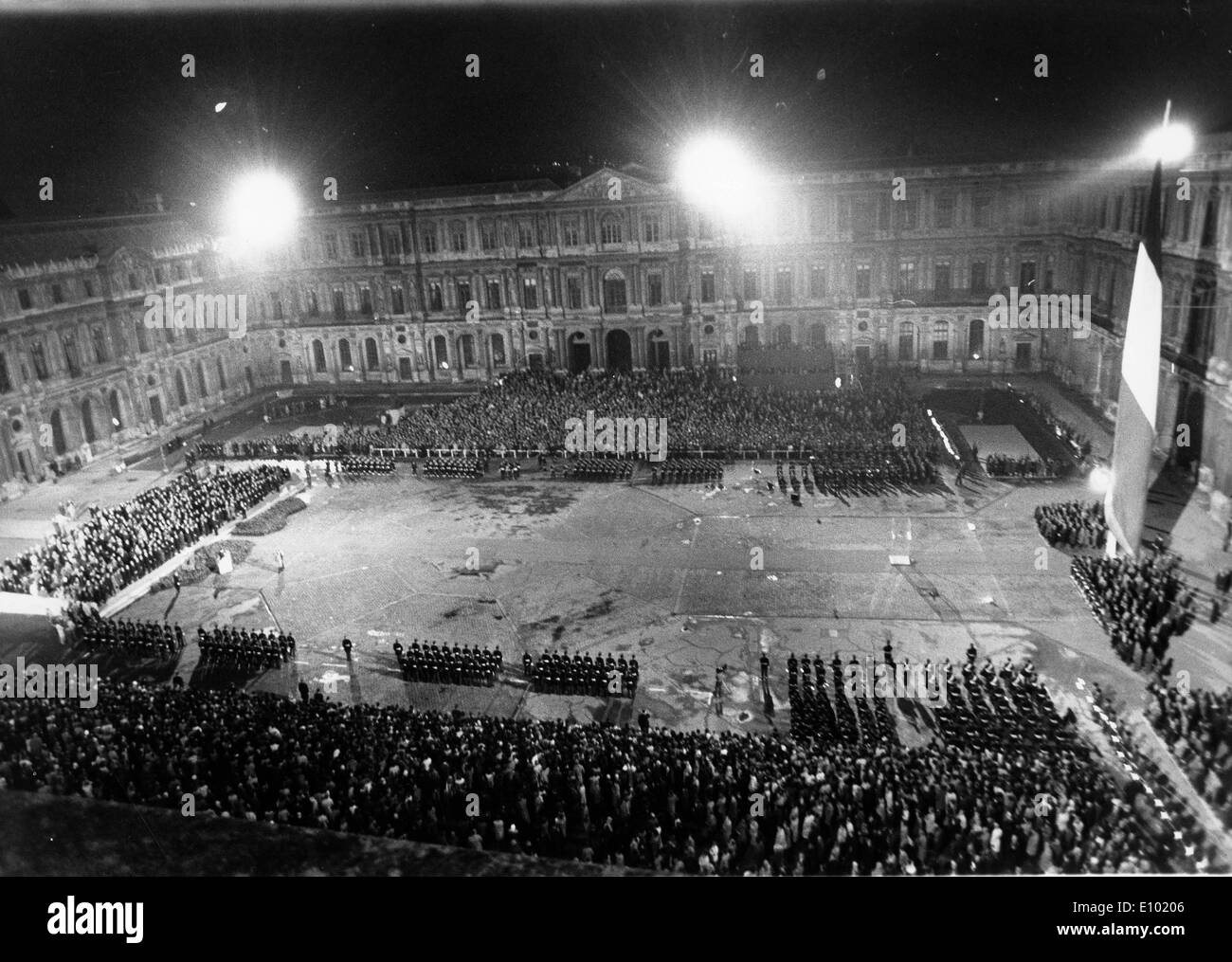 ANDRE MALRAUX autore francese, avventuriero e statista, una figura dominante nella politica francese e la cultura Foto Stock