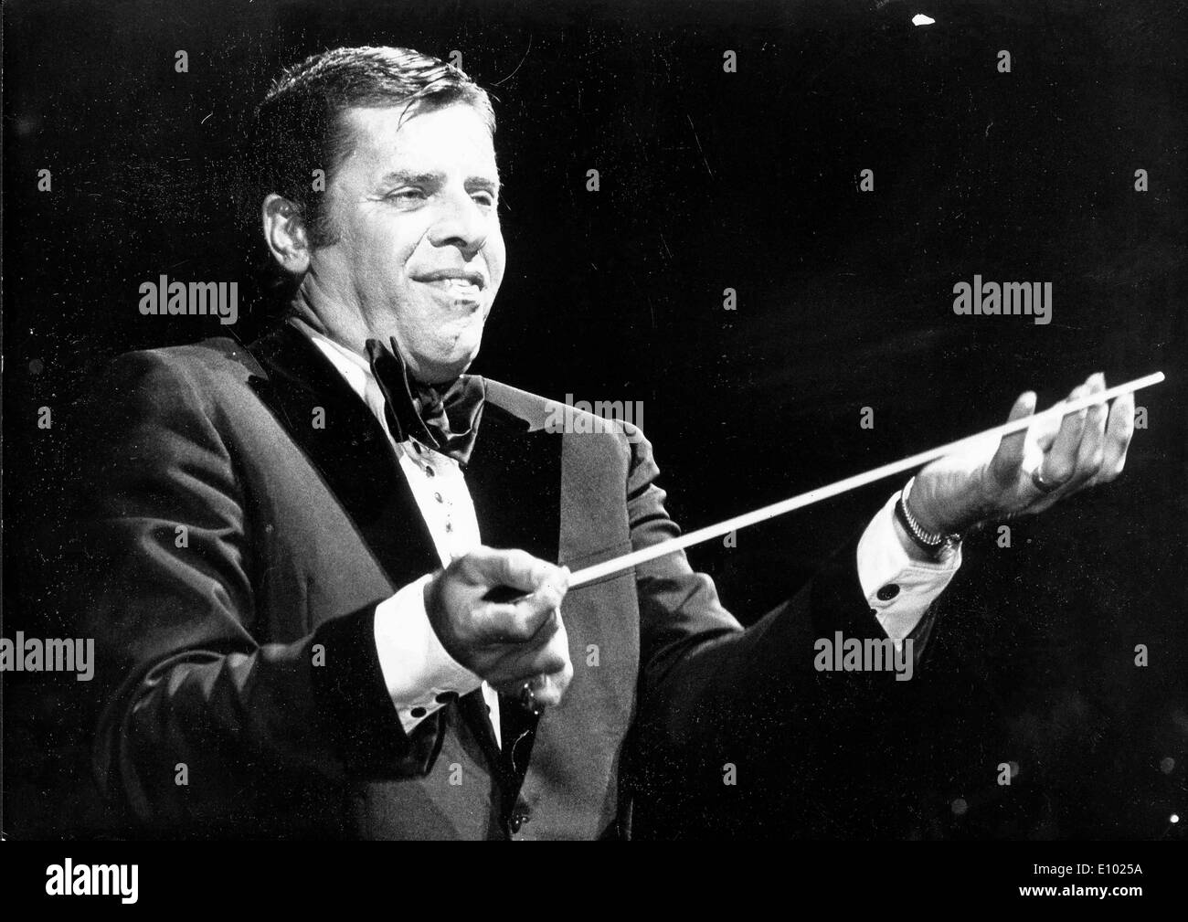 Attore comico Jerry Lewis di eseguire la commedia Foto Stock