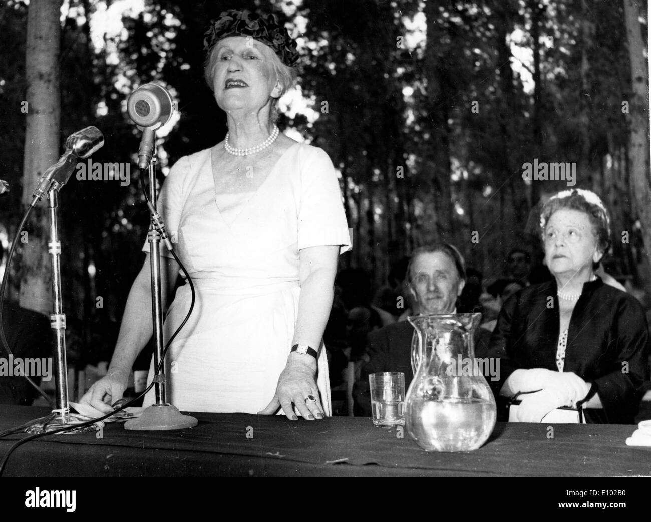 La baronessa Asquith di Yarnbury, DBE VIOLET BONHAM era un uomo politico britannico e diarist. Foto Stock