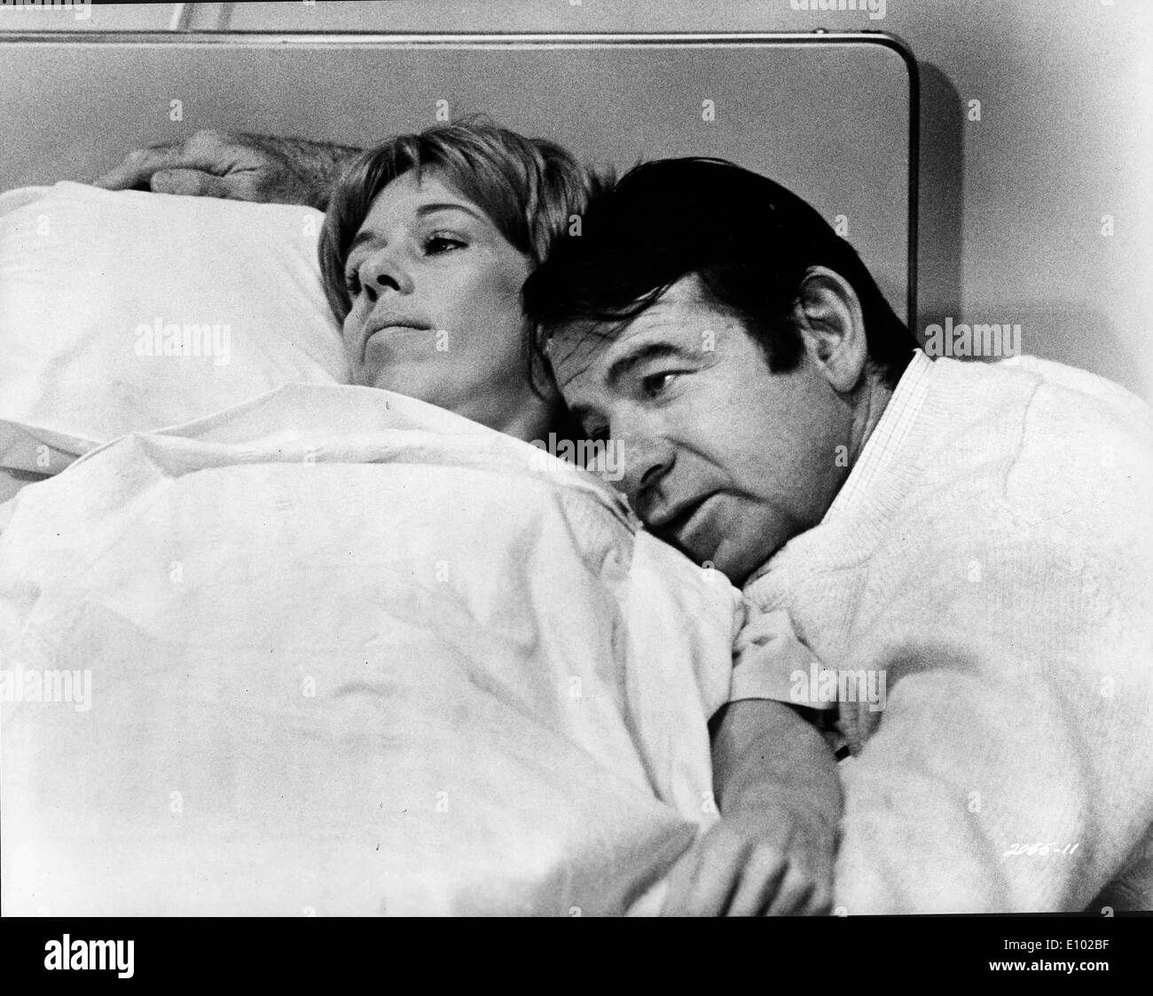 Gli attori Walter Matthau e Carol Burnett co-star Foto Stock