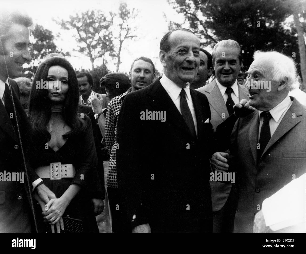 ANDRE MALRAUX (Novembre 3, 1901 Novembre 23, 1976) un autore francese, avventuriero e statista francese della politica e della cultura. Foto Stock