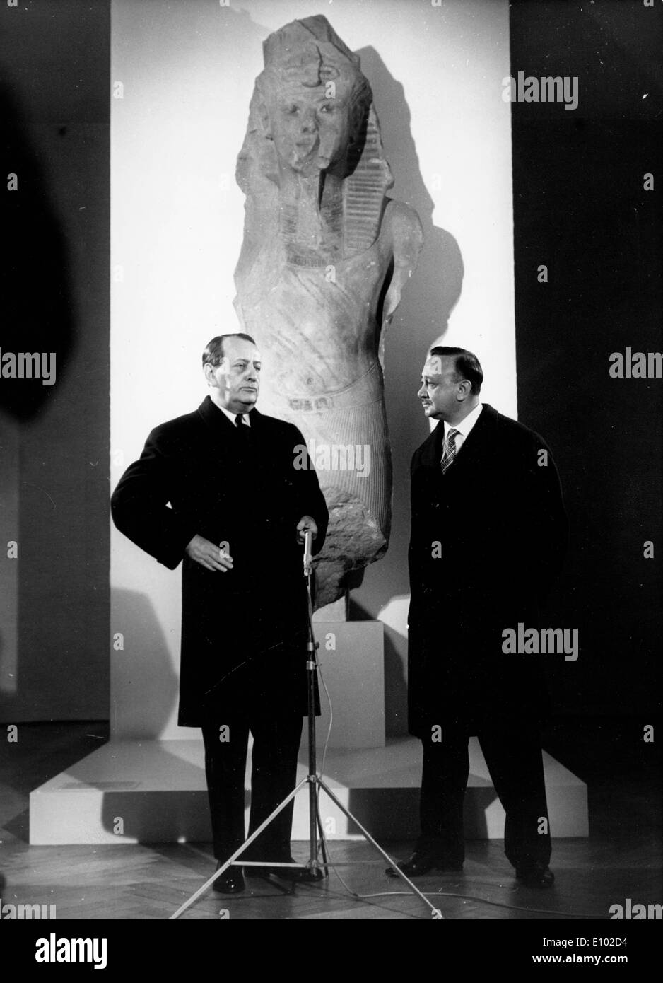 ANDRE MALRAUX (Novembre 3, 1901 Novembre 23, 1976) un autore francese, avventuriero e statista francese della politica e della cultura. Foto Stock