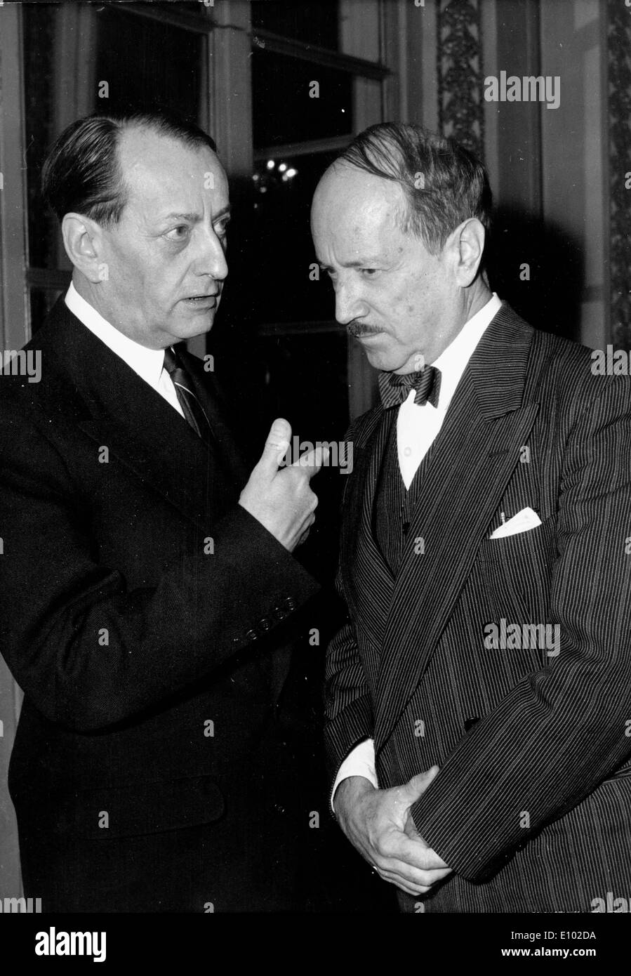 ANDRE MALRAUX (Novembre 3, 1901 Novembre 23, 1976) un autore francese, avventuriero e statista francese della politica e della cultura. Foto Stock