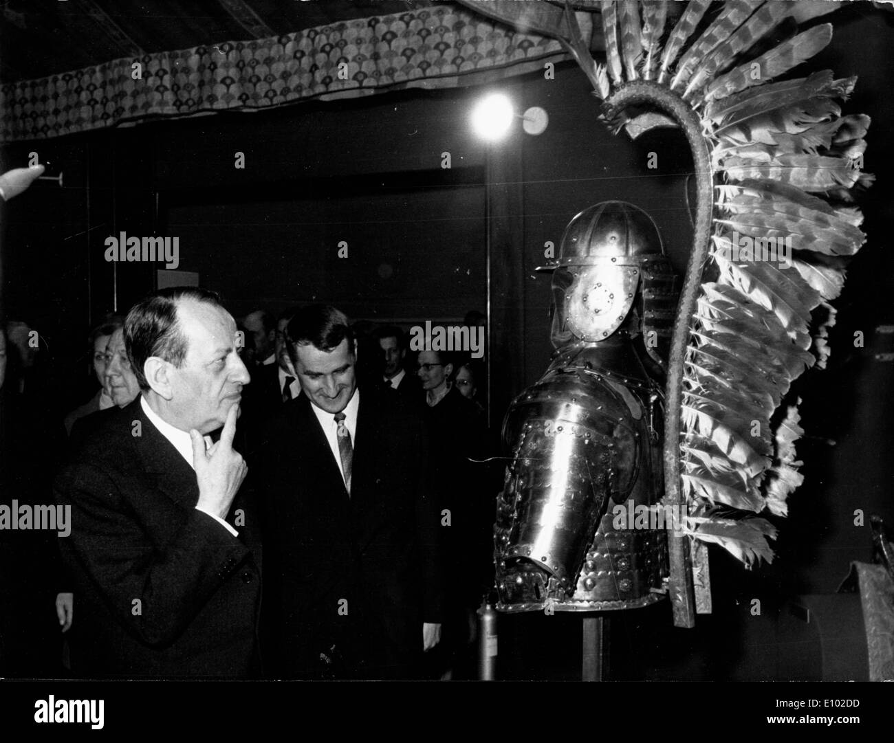 ANDRE MALRAUX (Novembre 3, 1901 Novembre 23, 1976) un autore francese, avventuriero e statista francese della politica e della cultura. Foto Stock