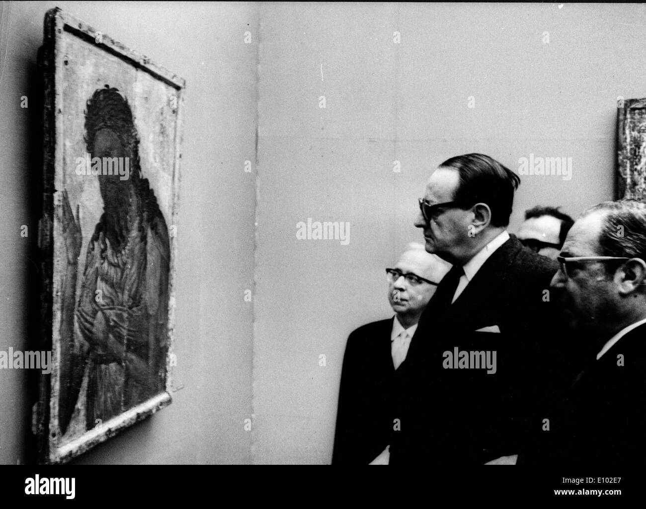 ANDRE MALRAUX (Novembre 3, 1901 Novembre 23, 1976) un autore francese, avventuriero e statista francese della politica e della cultura. Foto Stock