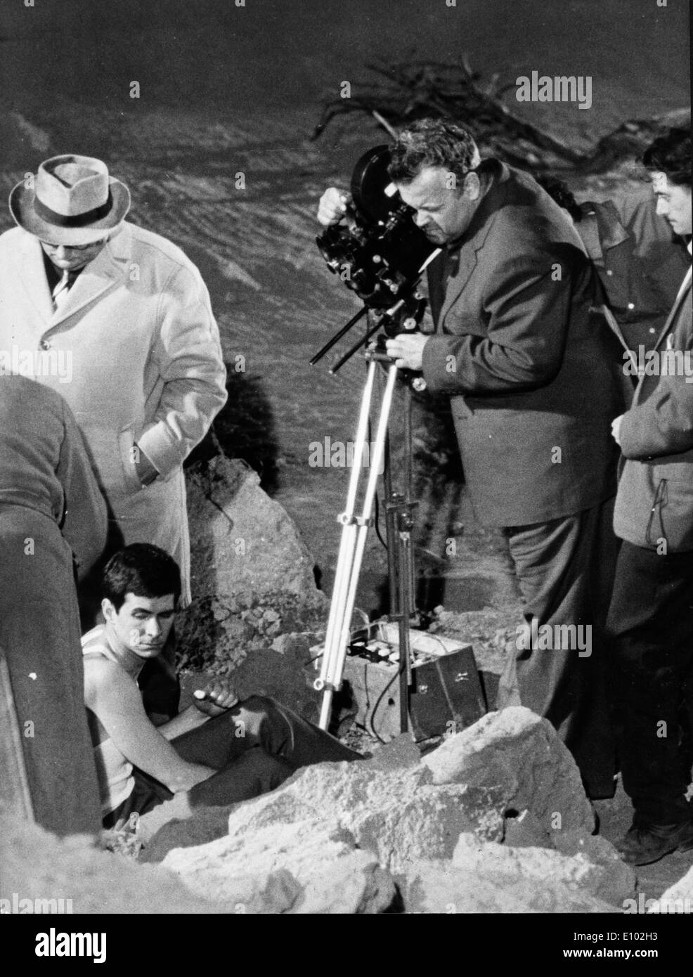 Attore Anthony Perkins nel film "Il periodo di prova" Foto Stock