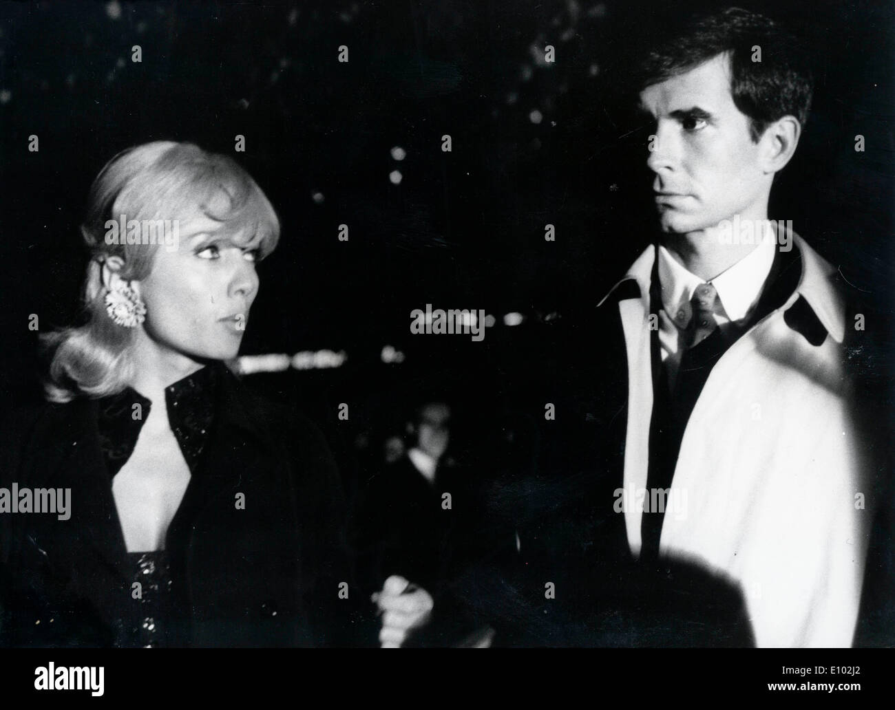 Anthony Perkins e Christa Lang co-star in film Foto Stock