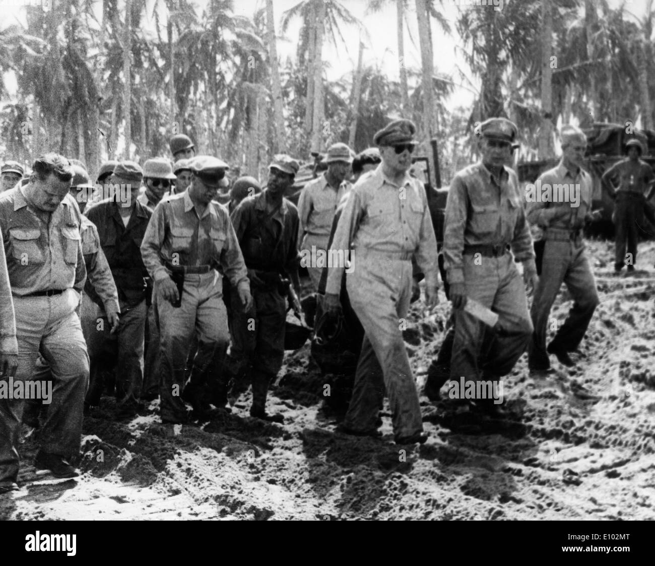 Generale americano e Maresciallo di Campo dell'esercito filippino DOUGLAS MACARTHUR (26 gennaio 1880 aprile 5, 1964) Foto Stock