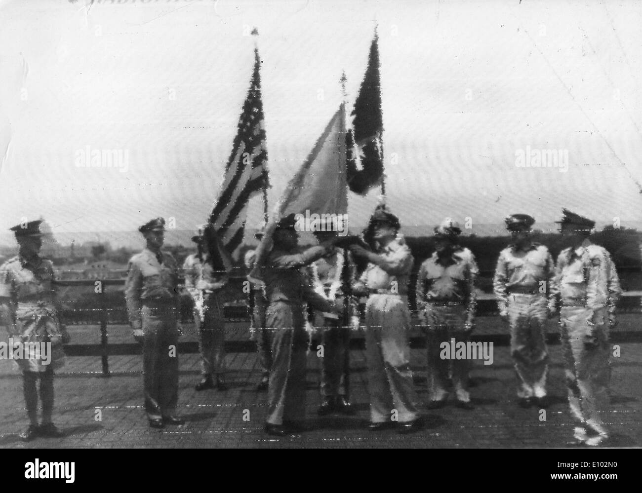 Generale americano e Maresciallo di Campo dell'esercito filippino DOUGLAS MACARTHUR (26 gennaio 1880 aprile 5, 1964) Foto Stock