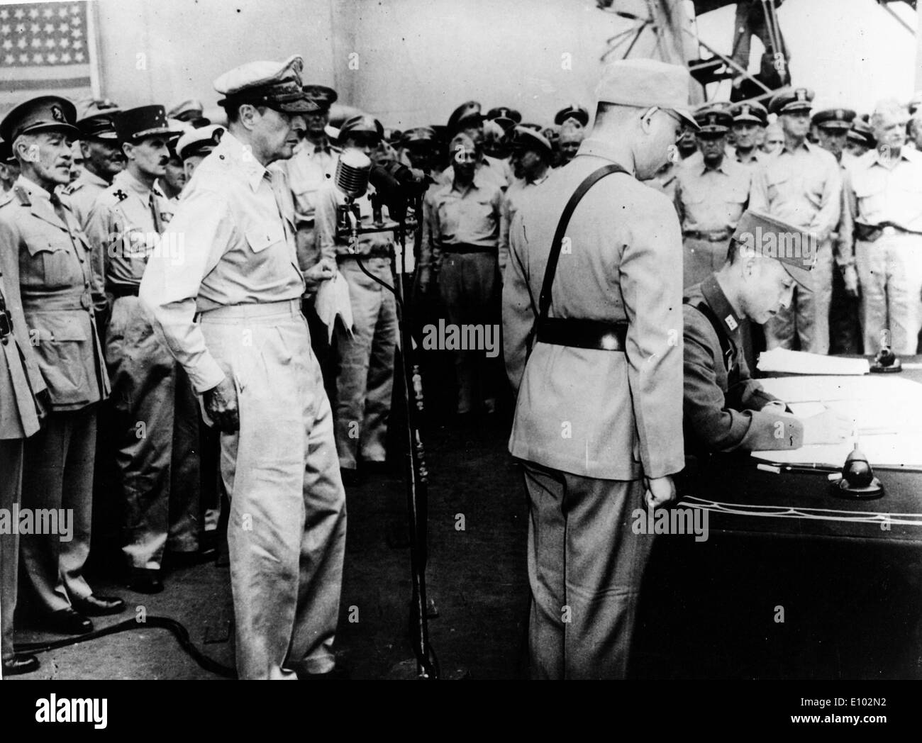 Generale americano e Maresciallo di Campo dell'esercito filippino DOUGLAS MACARTHUR (26 gennaio 1880 aprile 5, 1964) Foto Stock