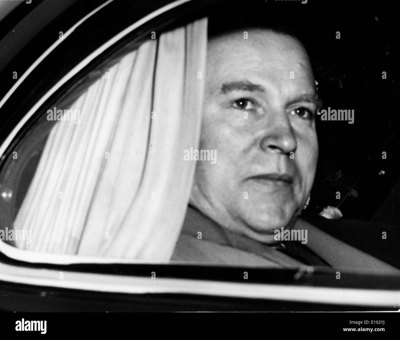 Ambasciatore Jacob Malik corse in auto Foto Stock