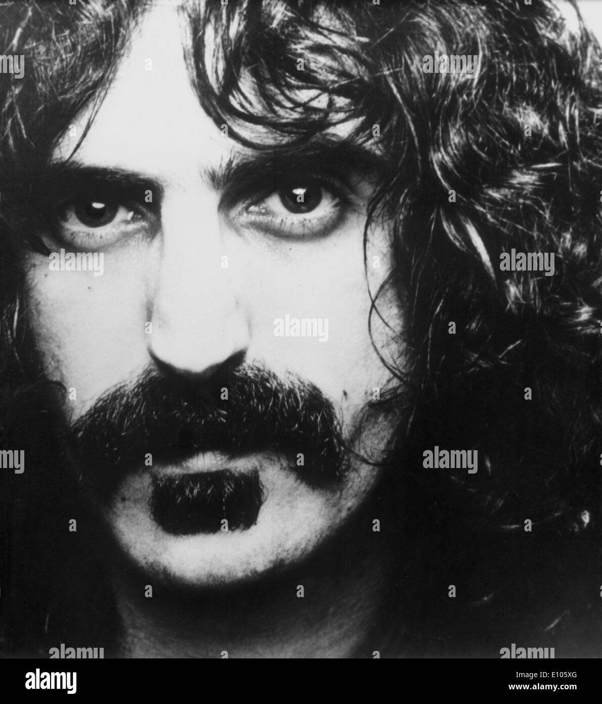 Ritratto di musicista Frank Zappa Foto Stock
