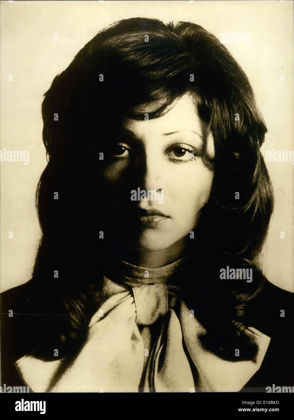 Mar 06, 1972 - Vicky Leandros è una star internazionale in tutti i sensi della parola. Nato a Corfù in Grecia, ha trascorso la sua infanzia a Amburgo, Germania. È stata eletta come il numero 1 ''giovane stella'' nel 1966 in Germania e in Lussemburgo rappresentata in Eurovision Song Festival in 1967 a Vienna. Ha vinto il 4° posto. Lei sarà presto in rappresentanza del Lussemburgo nuovamente all'Eurovisione Concorso di canto di Edimburgo e sarà in grado di cantare una canzone chiamata ''dopo l' Foto Stock