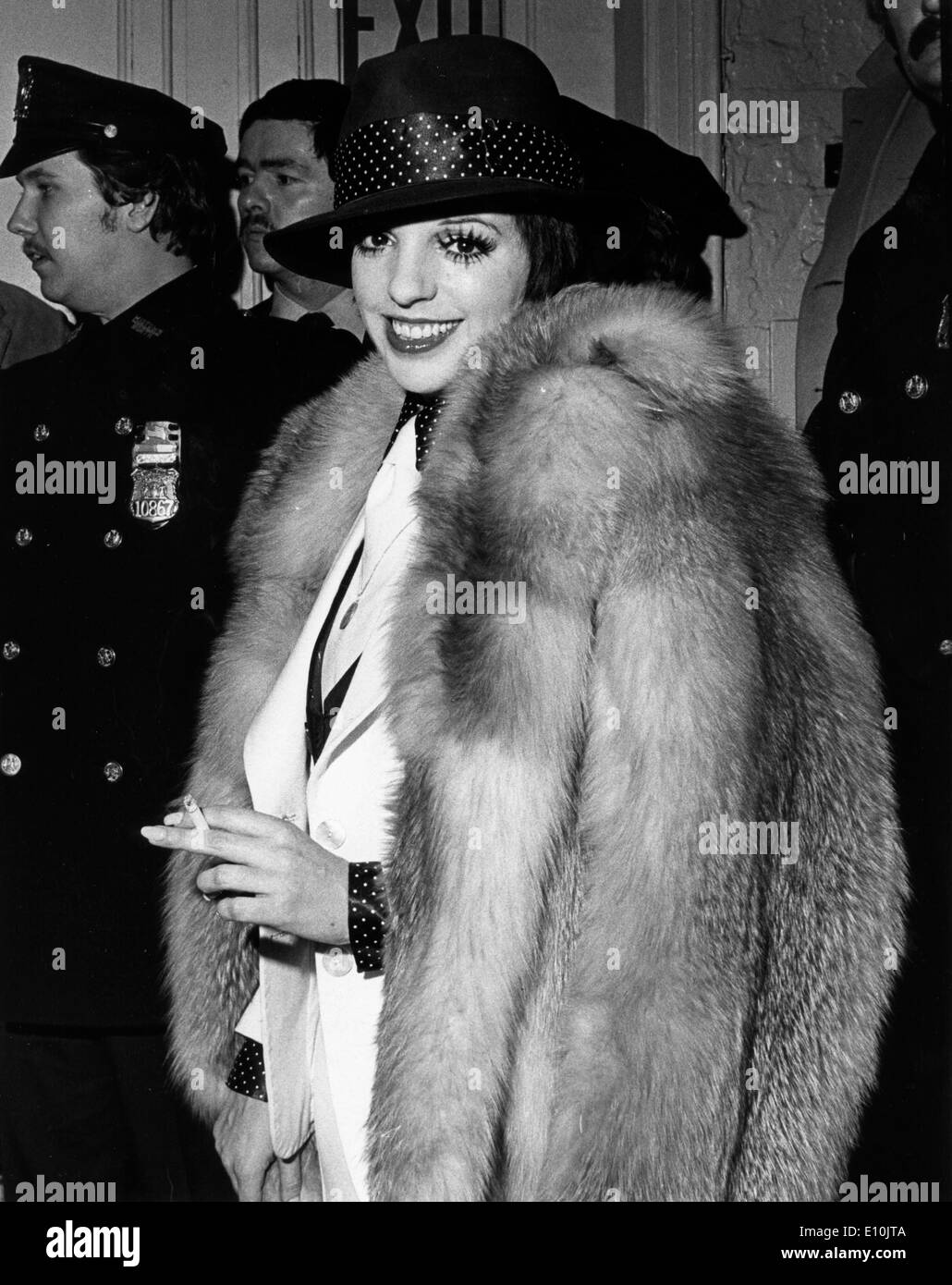 Il cantante Liza Minnelli arriva per tour in Germania Foto Stock