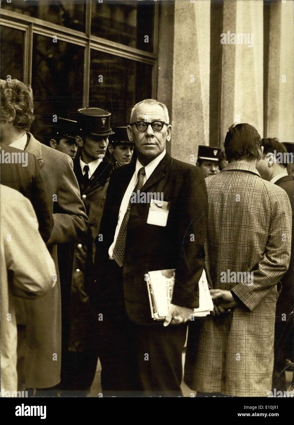 Mar 09, 1973 - Stati Uniti Segretario del Tesoro George Schultz Foto Stock