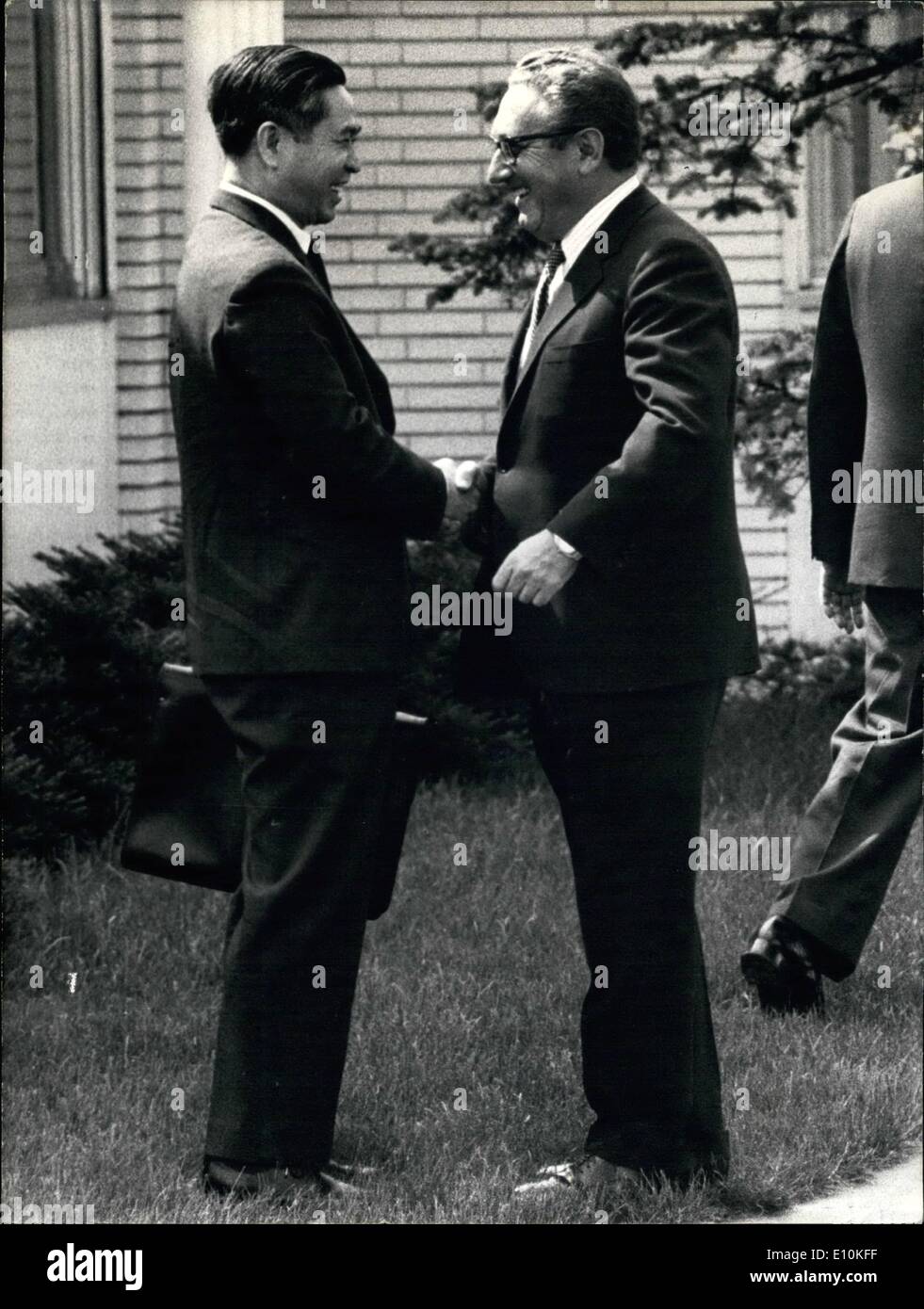 05 maggio 1973 - Nguyen Co Thach è di Hanoi il viceministro degli Affari Esteri. Ex Maresciallo di Campo Kesselring e Lettow-Vorbeck ( Foto Stock