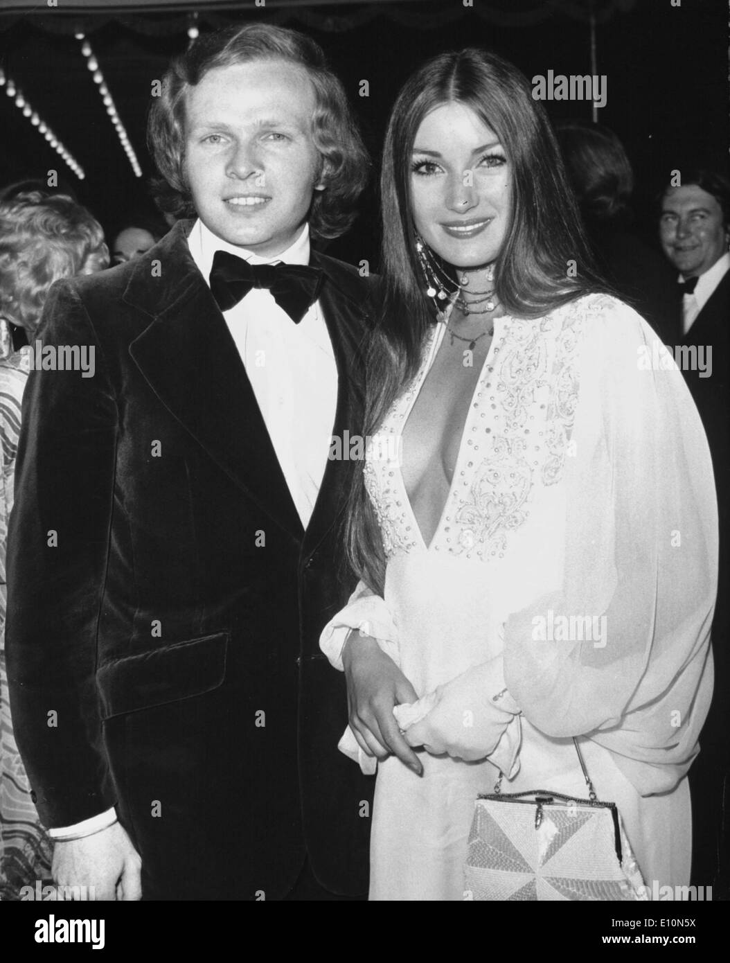 L'attrice Jane Seymour con Michael Attenborough Foto Stock