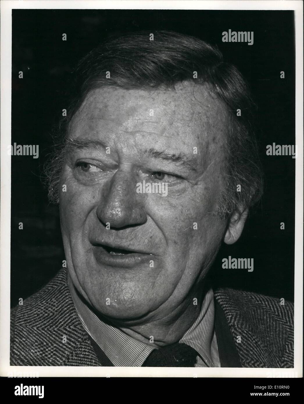 Gen 01, 1974 - John Wayne Cambridge Foto Stock