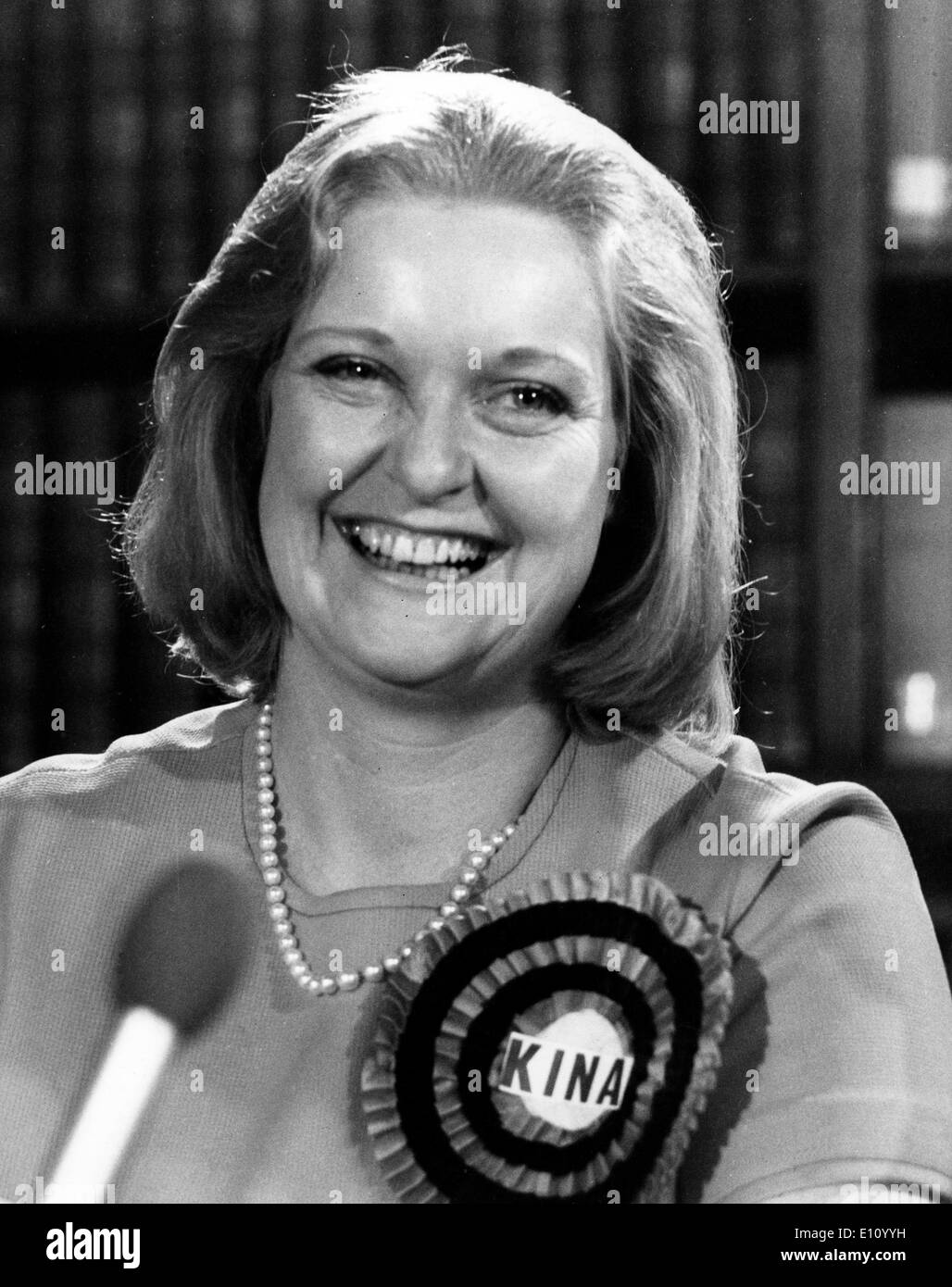 Signora KINA AVEBURY, moglie di Lord Avebury, al partito liberale conferenza stampa a Londra Foto Stock