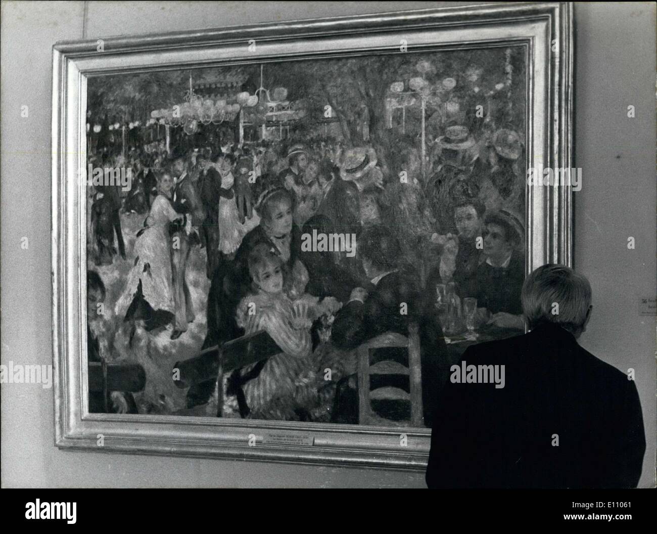 Sett. 20, 1974 - Renoir è ''Bal Du Moulin de la Galette" Foto Stock