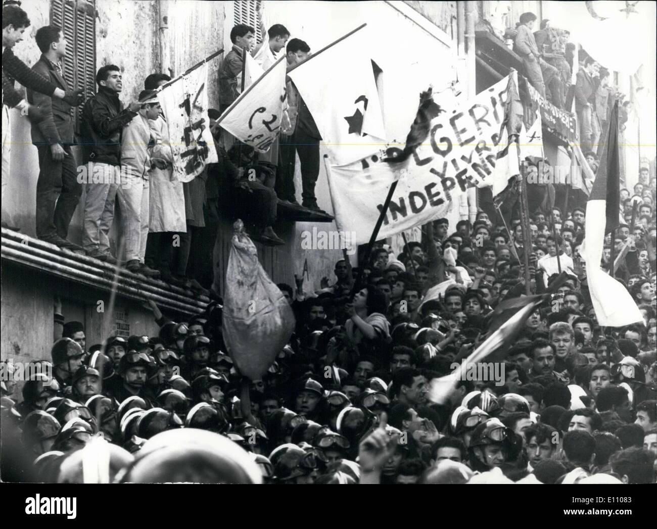 Ottobre 30, 1974 - Anniversario della guerra algerina per l'indipendenza Foto Stock