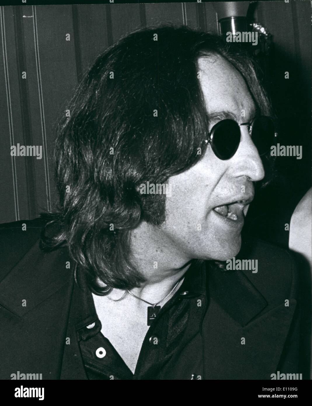 Nov. 11, 1974 - John Lennon Foto Stock